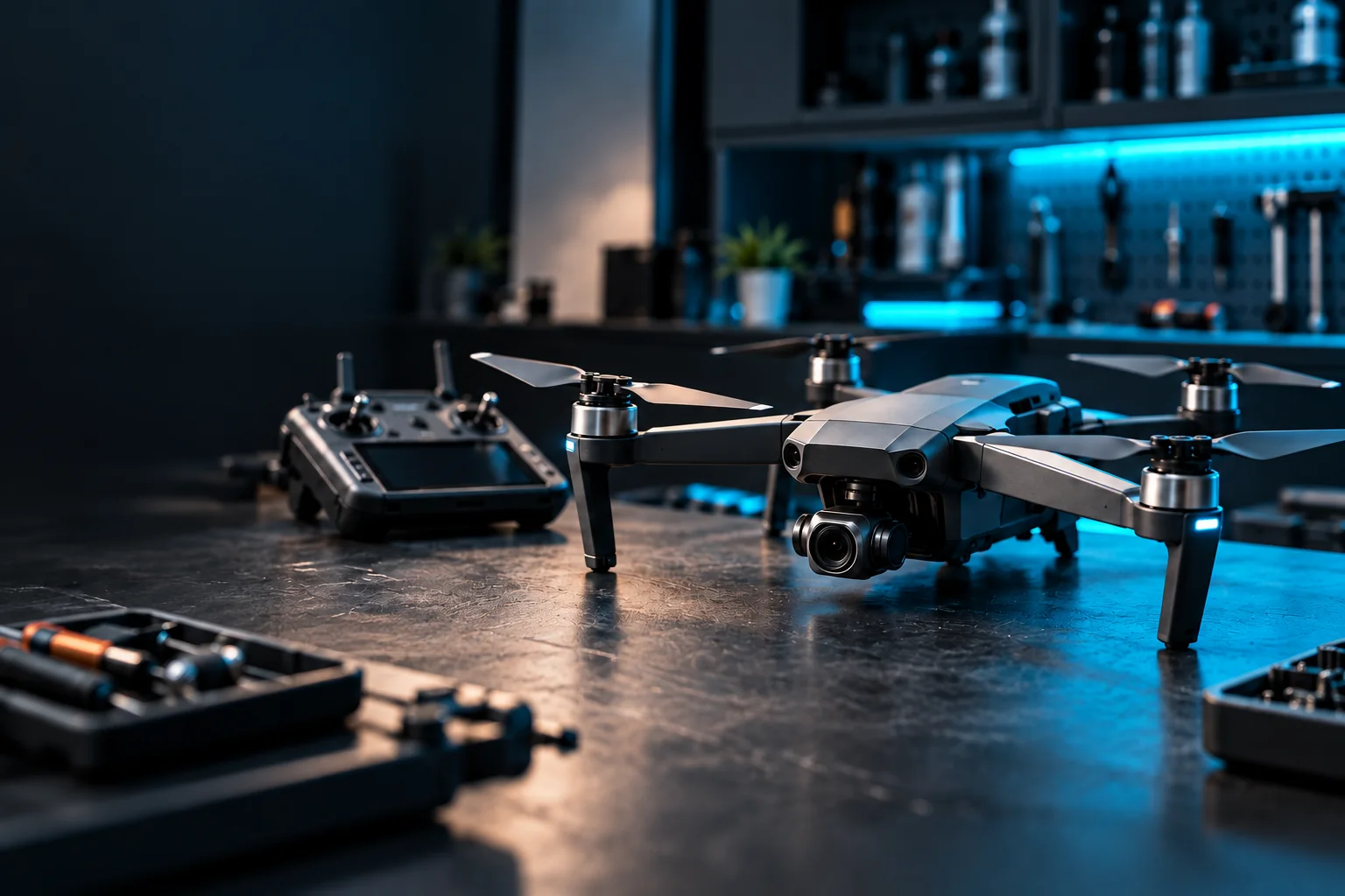 Immagine illustrativa di un drone radiocomandato