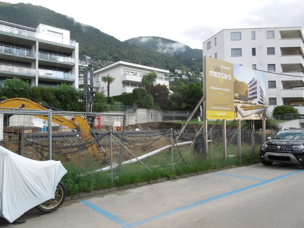 Cantiere "Via Mezzaro" - Minusio — fotografia 1