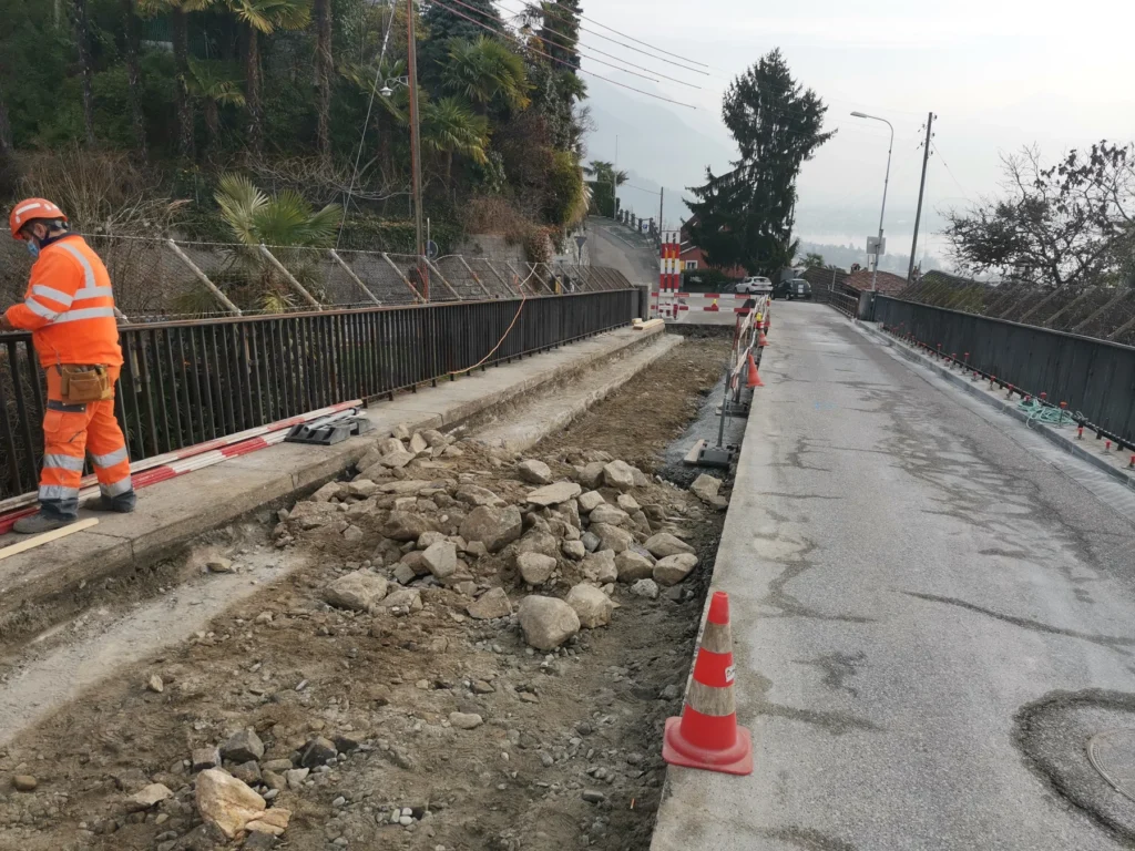 Risanamento Ponte Gutta - Orselina — fotografia 1