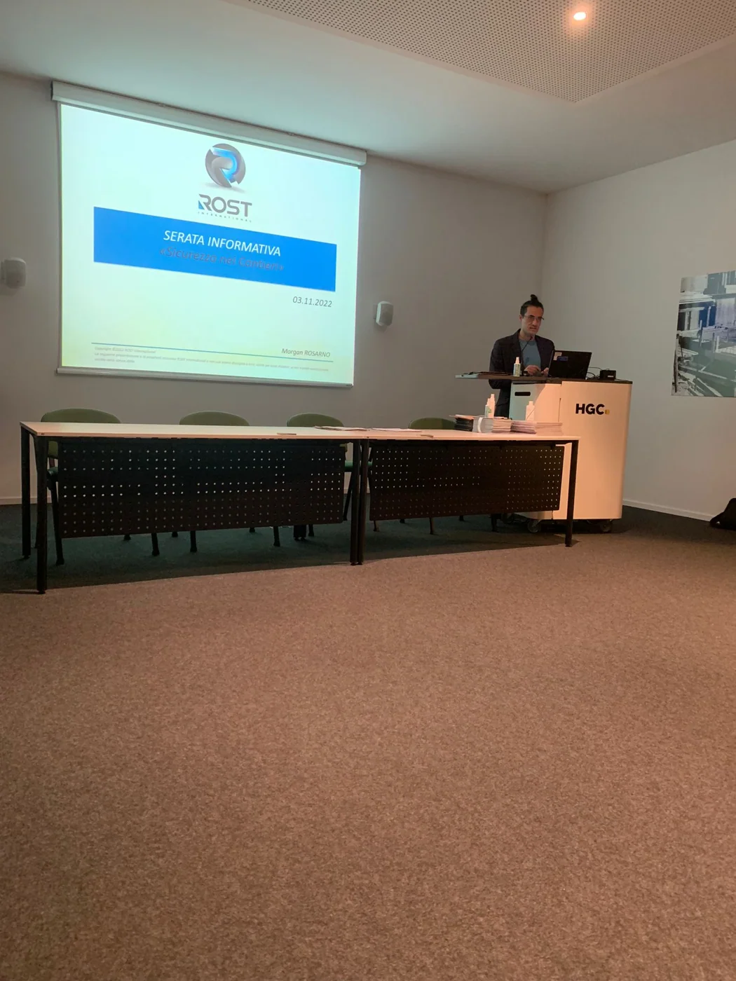 Serata Informativa: "Sicurezza sui cantieri e direzione lavori" - OSDSI e Baukader Cadro — fotografia 1