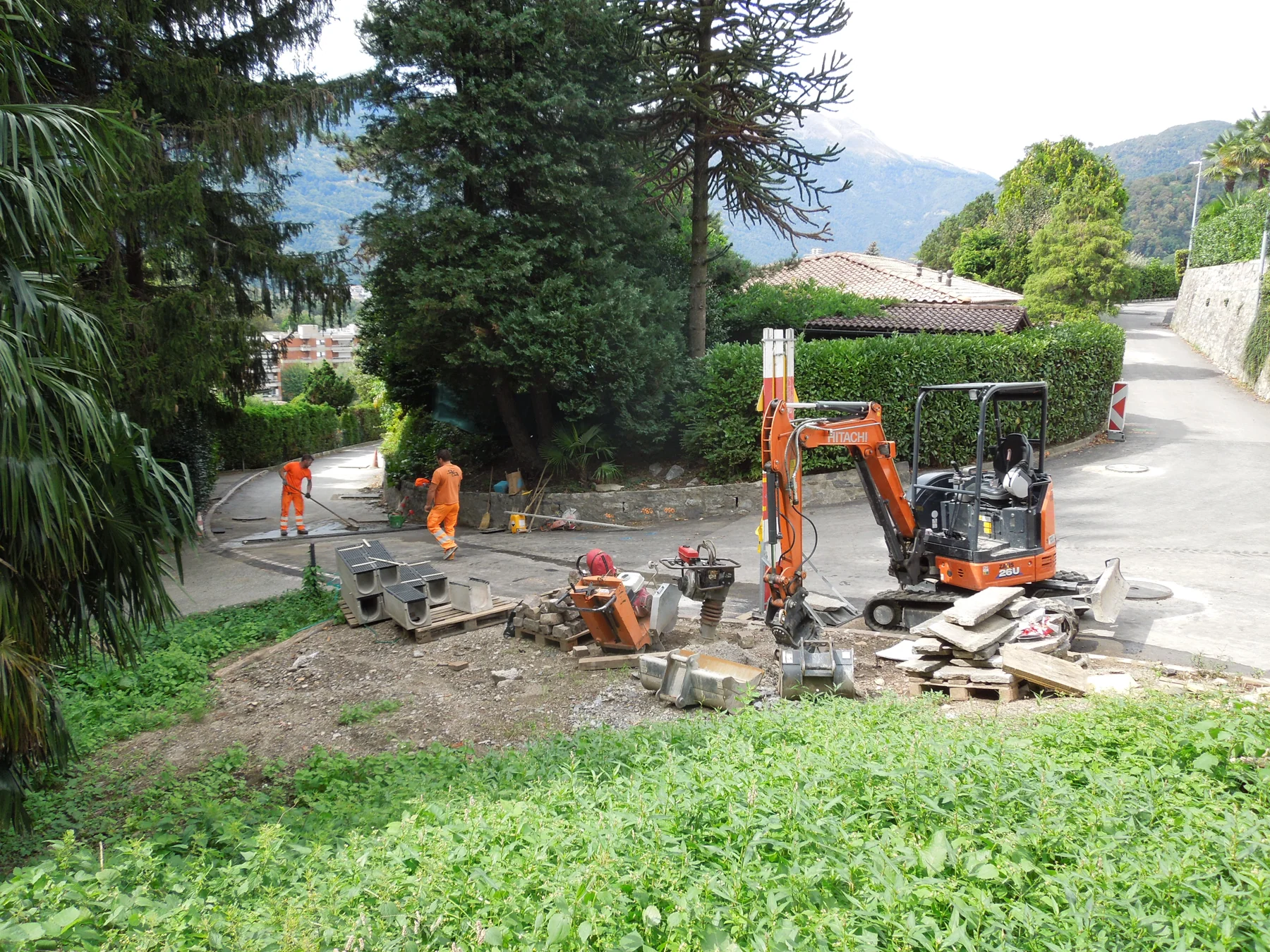 Pavimentazione - Ponte Capriasca — fotografia 1